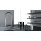 Miscelatore TOUCH-ME GOURMET LAVELLO monocomando touch-me, girevole, base tonda e doccetta estaribile cromato Remer