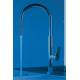 Miscelatore TOUCH-ME GOURMET LAVELLO monocomando touch-me, girevole, base tonda e doccetta estaribile cromato Remer