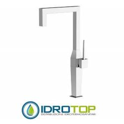 Miscelatore ELEGANT KITCHEN LAVELLO monocomando con: leva laterale, bocca girevole, cartuccia diam 25 cromato Remer