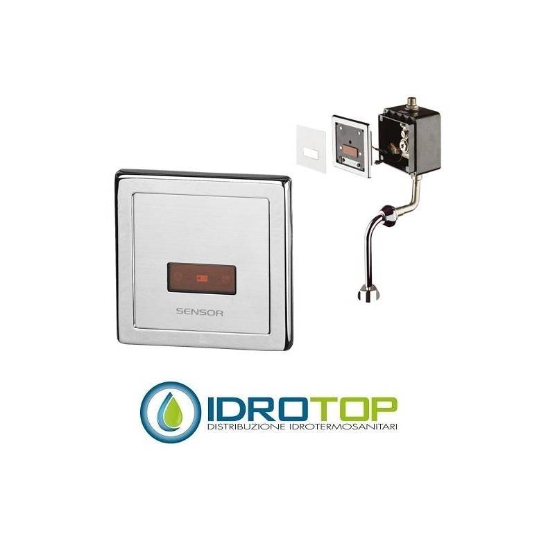 Rubinetto SENSOR ELETTRONICO SE30 a incasso  per orinatorio   a batterie alcaline Remer