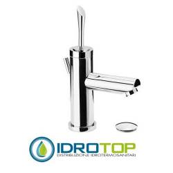 Miscelatore JAZZ LAVABO con scarico Cromato Remer
