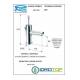 Miscelatore JAZZ LAVABO con scarico Cromato Remer