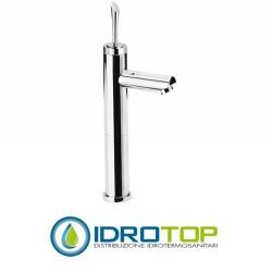 Miscelatore JAZZ LAVABO alto L senza scarico Cromato Remer
