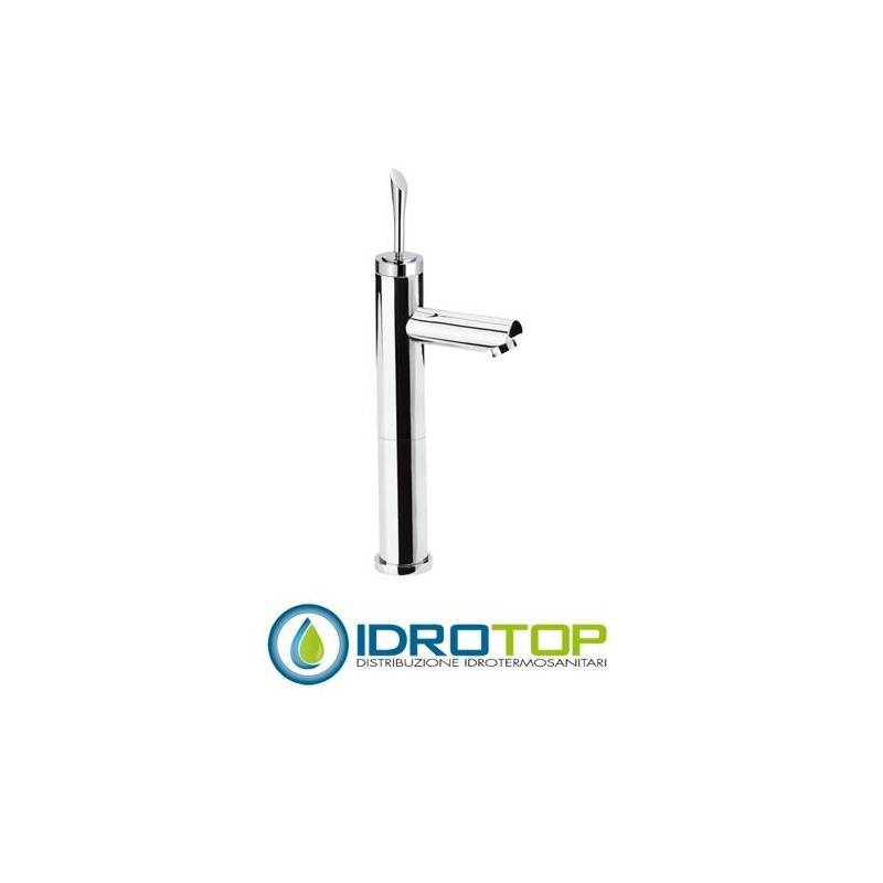 Miscelatore JAZZ LAVABO alto L senza scarico Cromato Remer