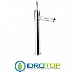 Miscelatore JAZZ LAVABO alto L senza scarico Cromato Remer