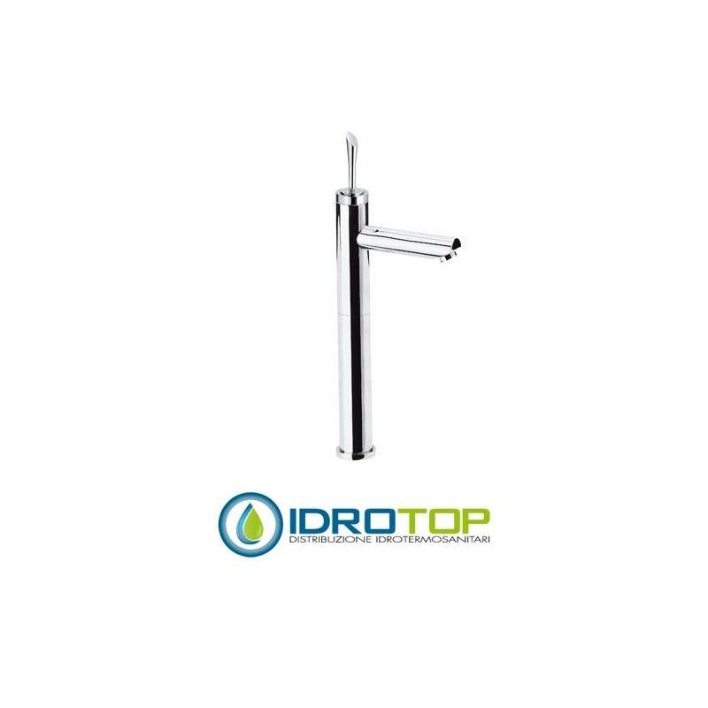 Miscelatore JAZZ LAVABO alto L senza scarico Cromato Remer