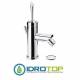 Miscelatore JAZZ BIDET con aeratore direzionabile con scarico Cromato Remer