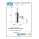 Miscelatore JAZZ BIDET con aeratore direzionabile senza scarico Cromato Remer