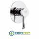 Miscelatore JAZZ DOCCIA da incasso con piastra lusso Cromato Remer