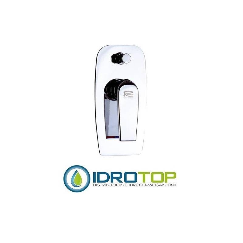 Miscelatore ATMOS VASCA monocomando da incasso con deviatore per vasca/doccia. cromo Remer