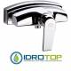 Miscelatore ATMOS DOCCIA monocomando esterno doccia con leva frontale e con rosone ad arco "full cover" senza set docc cromo Rem