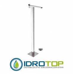 Miscelatore FLASH LAVABO da pavimento con scarico Click-Clack cromo Remer