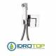 Set miscelatore FLASH BIDET a incasso shut-off con flessibile doccia cm 120 cromo Remer