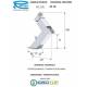 Miscelatore FLASH LAVABO monocomando lavabo con scarico cromo Remer