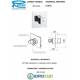 Miscelatore Q-COLOR DOCCIA  monocomando da incasso Cromo Remer