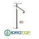 Miscelatore Q-COLOR LAVABO  monocomando alto L senza scarico con luce led Cromo Remer