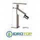 Miscelatore Q-COLOR BIDET monocomando con scarico e troppopieno Cromo Remer