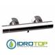 Miscelatore MINIMAL THERMO DOCCIA esterno, termostatico con attacco inferiore da 1/2" Cromo Remer