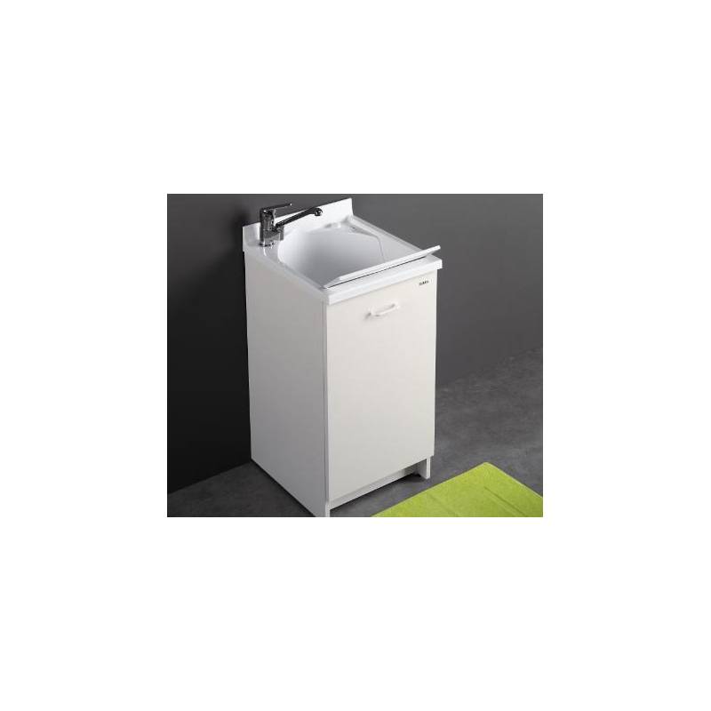 Lavatoio Mod. EDILLA L45XP50 completo di ASSE TERMOPLASTICO-MONTEGRAPPA