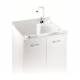 Lavatoio Mod. EDILLA L60XP60 completo di ASSE TERMOPLASTICO-doppia anta