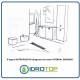 Il bagno METROPOLITAN   " secondo i nostro progettisti - disegnatori ".