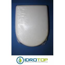 Copriwater Dolomite  CLODIA BIANCO  Cerniera Cromo-Sedile-Asse Wc