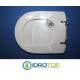 Copriwater Dolomite  CLODIA BIANCO  Cerniera Cromo-Sedile-Asse Wc