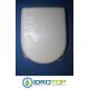 Copriwater Dolomite  CLODIA BIANCO Cerniera Oro-Sedile-Asse Wc