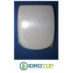 Copriwater Dolomite FLEO BIANCO  Cerniera Cromo-Sedile-Asse Wc