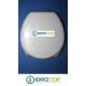 Copriwater Globo  BONSAI SOSP. BIANCO  Cerniera Cromo-Sedile-Asse