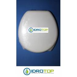 Copriwater Globo  BONSAI SOSP. BIANCO  Cerniera Cromo-Sedile-Asse