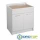 Lavatoio LINDO MAX 75X50, Lavapanni con mobile senza cesto porta biancheria Colavene