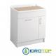 Lavatoio con mobile LINDO MAX 75X50 completo di cesto portabiancheria, Colavene 