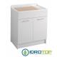 Lavatoio LINDO 75X50,asse in legno,sifone,vasca in Abs metacrilato,senza cesto BIANCO Colavene