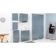 Lavatoio LINDO 75X50,asse in legno,sifone,vasca in Abs metacrilato,senza cesto BIANCO Colavene