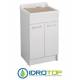 Lavatoio SWASH 50X45, con mobile in vari colori e asse in legno