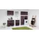 Lavatoio SWASH 50X50, Lavapanni con mobile in vari colori Colavene 