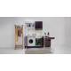 Lavatoio ACTIVE WASH 65X55 con bocchette di aspirazione,pompa acqua,sensore,display comando elettronico BIANCO Colavene
