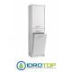 Mobile 45X38,ripiani,cesto portabiancheria,cassetto,apertura sx BIANCO Colavene