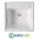 Lavapanni 60X60,vasca in Abs metacrilato lucido,asse in legno,sifone BIANCO Colavene