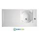 Lavatoio Portalavatrice ACTIVE WASH VASCA SX 130X65 con bocchette di aspirazione,pompa acqua,sensore,display elettronico BIANCO 