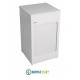 Mobile per esterno LAVACRIL BOX 50X50,serranda a scomparsa laterale,piano d'appoggio superiore amovibile BIANCO Colavene