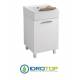 Lavabo 50X50 con MOBILE ,sifone,piletta,troppopieno e fissaggio per lavabo BIANCO Colavene