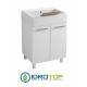 Lavabo 60X50 con MOBILE serie Vola  ,BIANCO Colavene