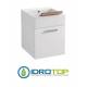 Lavabo 45X50 con MOBILE SOSPESO,sifone,piletta,troppopieno e fissaggi per lavabo BIANCO Colavene