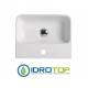 Lavabo 45X35 MINI con MOBILE SOSPESO, lavabo Ceramica, apertura dx QUATTRO COLORAZIONI  Colavene