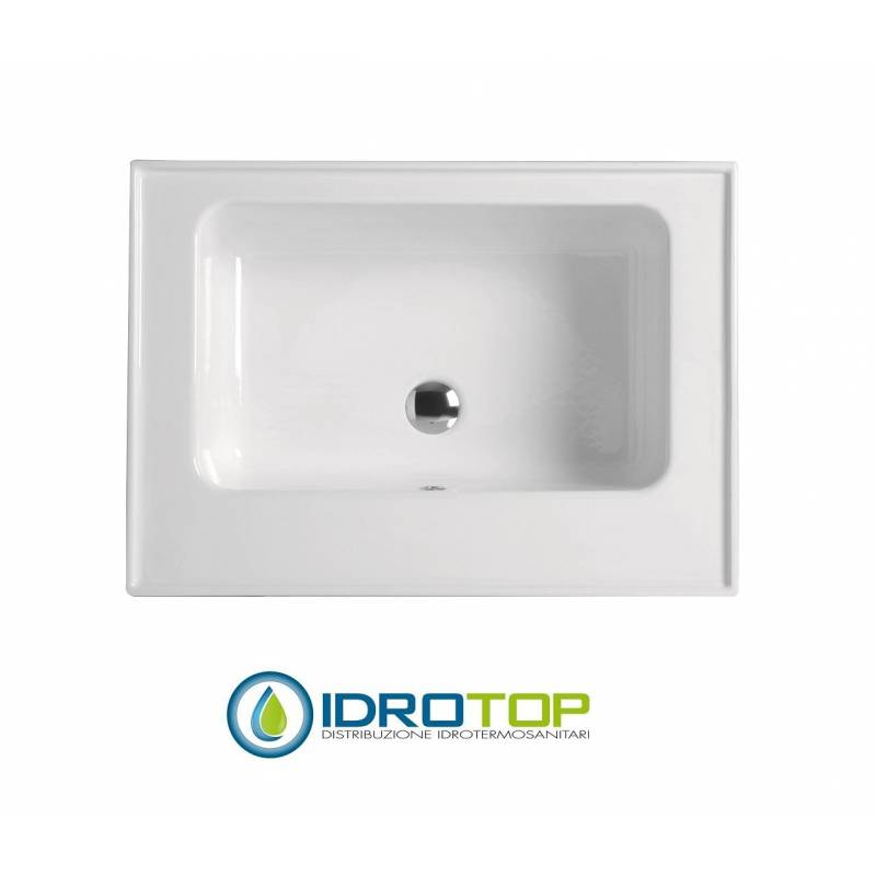 Lavabo 70X50 TRIX Lavabo in ceramica di ricambio per modello acquaceramica serie TRIX 70X50 BIANCO Colavene
