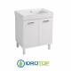 Lavabo 70X50 in Ceramica TRIX con MOBILE ,sifone,piletta e troppopieno,fissaggi per lavabo BIANCO Colavene