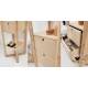 Lavabo 70X50 in Ceramica TRIX con MOBILE ,sifone,piletta e troppopieno,fissaggi per lavabo BIANCO Colavene