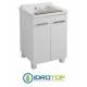 Lavatoio 60X60 CYLI lavapanni-asse in legno,  BIANCO Colavene